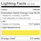 Luxrite S14 LED Edison Yellow Light Bulbs 0.5W Colored Bulb for String Lights E26 Base, 4PK LR21735-4PK - alternate 6
